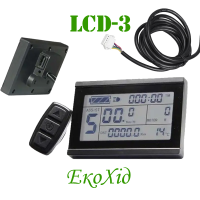 Зображення KT LCD-3 найпопулярніший дисплей для електровелосипеда