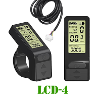 Зображення компактній дисплей електровелосипеда LCD-4