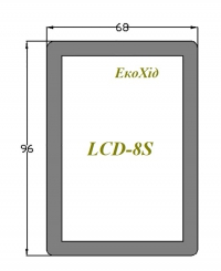 схема розміри кольорового дисплея