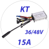 Контролер синусний KUNTENG 15A, 36/48V 250/350W (LCD +світло)
