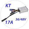 Контролер синусний KUNTENG 17A 36/48V 350/500W (LCD +світло)